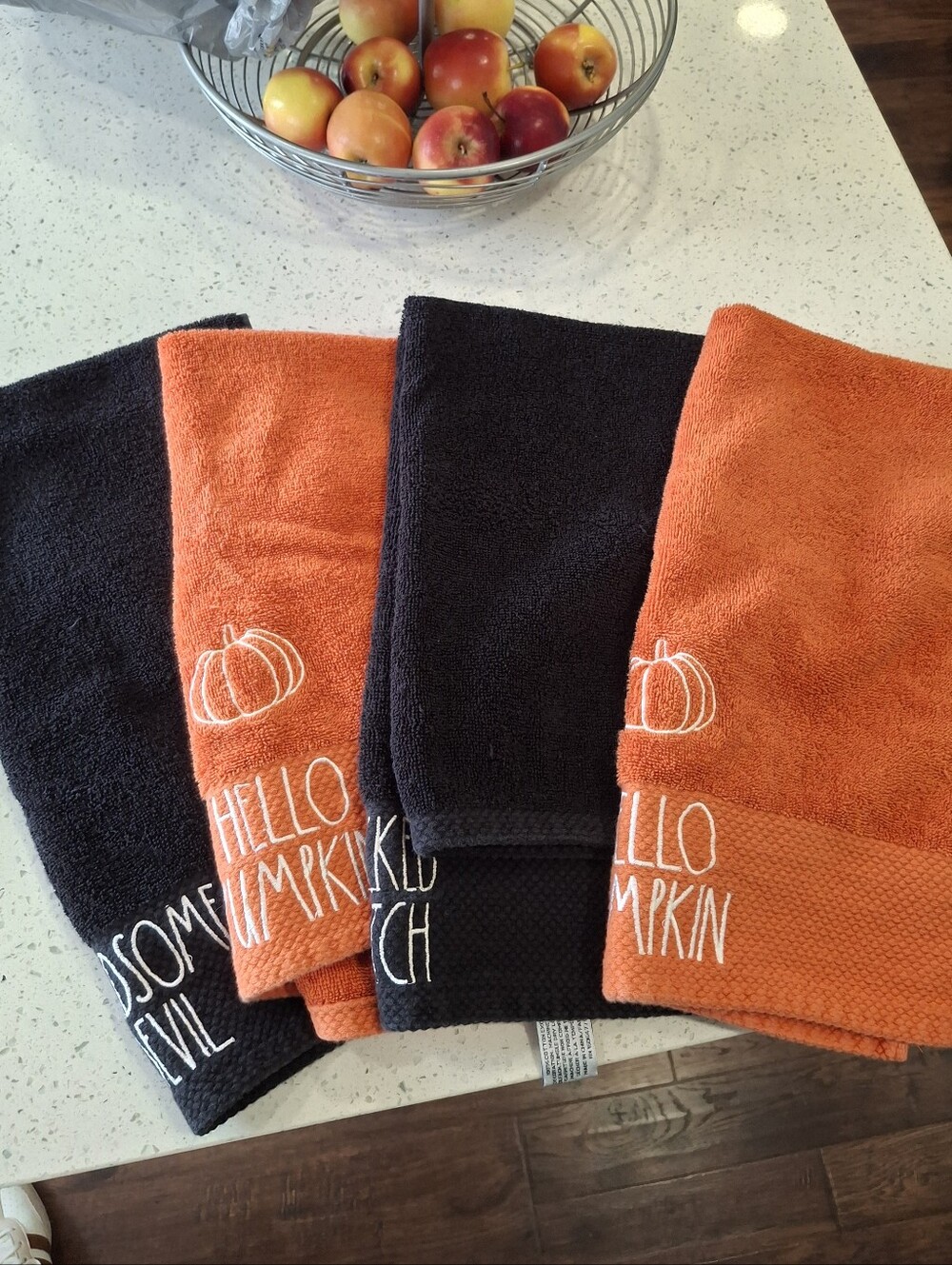 Rae Dunn Halloween Hand Towels Sets